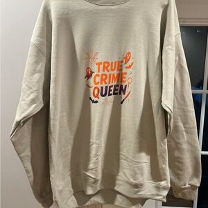 Hanes EcoSmart Beige Sweatshirt